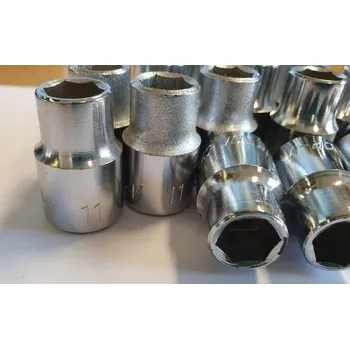 Gola hlavice Hlavice 3/8" 11mm nástrčná 6-hranná výprodej HTN Pistol Hlinsko