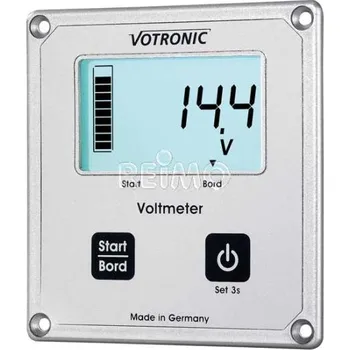 Napájecí kabel Votronic Voltmetr LCD