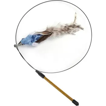Chovatelství Prut pro kočky modrý ptáček (Hračky pro kočky )