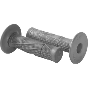 grip gripy Wave (měkké), RTECH (šedé, pár, délka 118 mm)