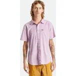 BRIXTON košile - Charter Oxford Ss Wvn Washed Orchid Sun Wash (WORSW) velikost: XL