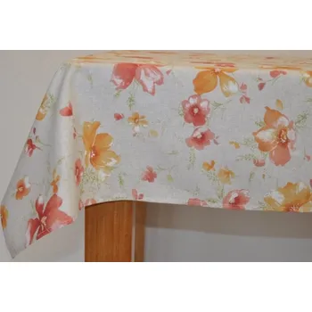 ubrus Axin Trading s.r.o. Ubrus 140x140 motiv květiny