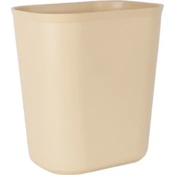 Odpadkový koš Caretrade Koš do pokoje/kuchyně 14 l, plastový, béžový