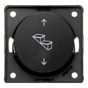 Elektrická zásuvka Berker Ovladač schodu Integro Antracit