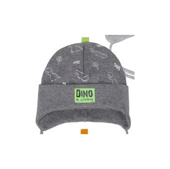 Čepice AJS Chlapecká čepice 44-019 36 -38 cm barva: tmavě šedá