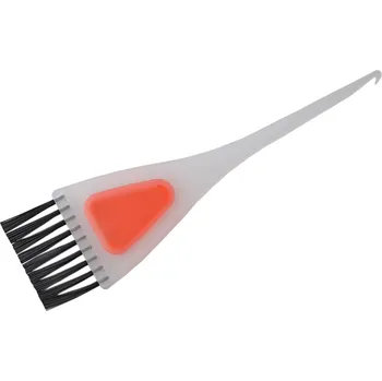 Příslušenství k barvení vlasů Štětec na barvení vlasů s háčkem Duko 6309 - průhledný, 5,8 cm