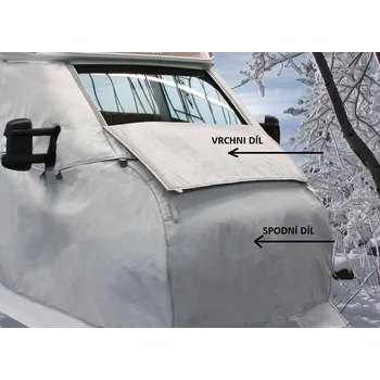 Příslušenství ke karavanu Hindermann Venkovní izolace Lux MB Sprinter (od 2007) Kryt motorové části a dveří