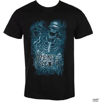 Pánské tričko Tričko metal pánské Avenged Sevenfold - Chained skeleton - ROCK OFF - ASTS07MB