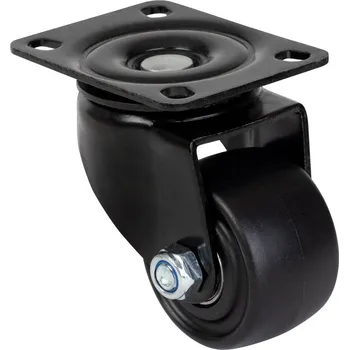 Pojezdové kolečko Walteco Přístrojové kolečko otočné, průměr 50 mm, nosnost 100 kg, černá