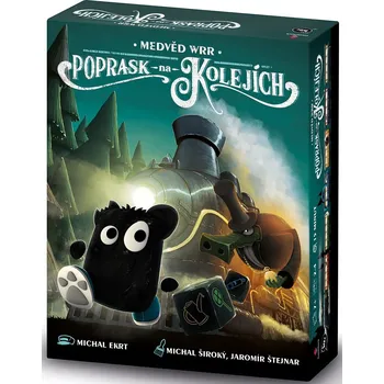 Desková hra ADC Blackfire Medvěd Wrr: Poprask na kolejích