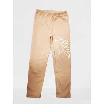 Dívčí kalhoty ZAK-TEX Dívčí legínové kalhoty 22459 béžové Velikost: 122