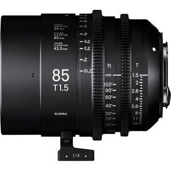 SIGMA CINE 85mm T1.5 FF FL F/CE METRIC Fully Luminous pro Canon EF