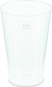 Jednorázové nádobí WIMEX PP Kelímek vratný bílý 0,4 l 50 ks