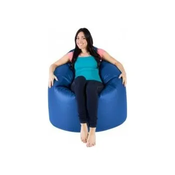 Sedací pytel TiaHome Sedací vak hruška modrá