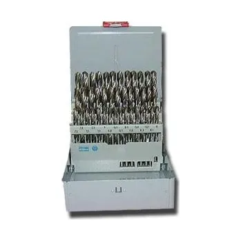 Vrták Sada vrtáků do kovu 2-10 mm x 0,1mm HSSCo5 s válcovou stopkou PN2907 , StimZet 2907-SET-2-10Co5