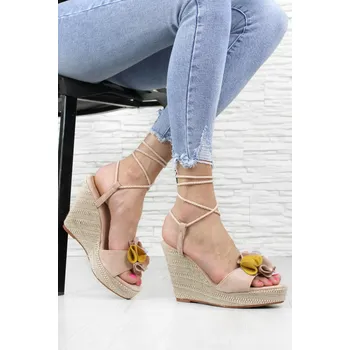 Dámské sandále Seastar Dámské sandálky na klínku YY27BE Velikost: 40