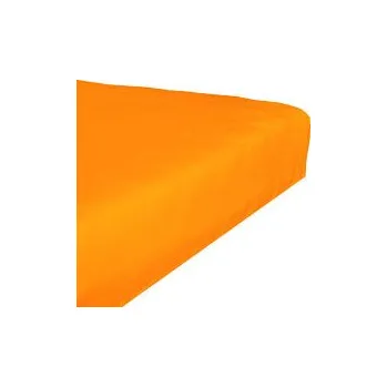 Prostěradlo Prostěradlo jersey světle oranžová TiaHome 200x200cm