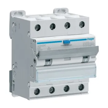 Proudový chránič Chránič 20B/4/0,03 A ADX420C HAGER ADX420C