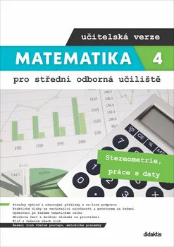 Matematika Matematika 4 pro SOU učitelská verze - Didaktis (2021, kroužková)