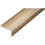 NOVÁK Schodová lišta 10x25 fólie buk samolepící, 2,7m AAHAF B251110-SK