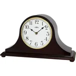 Dřevěné krbové hodiny PRIM se starožitným designem Stolní hodiny II. - II. jakost E03P.3928.52