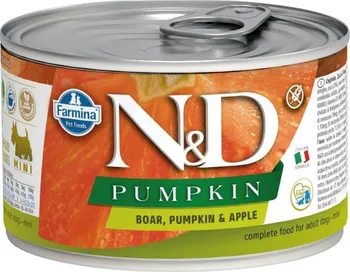 Krmivo pro psa N&D Dog Pumpkin Adult Mini Boar/Apple 140 g