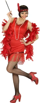Karnevalový kostým Widmann Charleston šaty červené