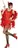 Widmann Charleston šaty červené, XL