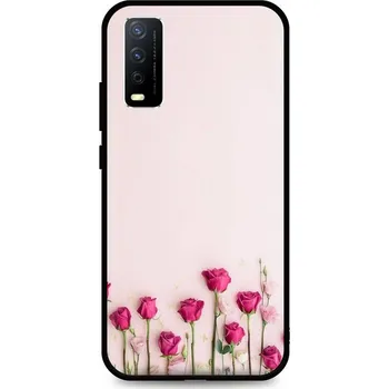 Pouzdro na mobilní telefon Kryt Vivo Y11s silikon Roses (obal neboli pouzdro na Vivo Y11s)