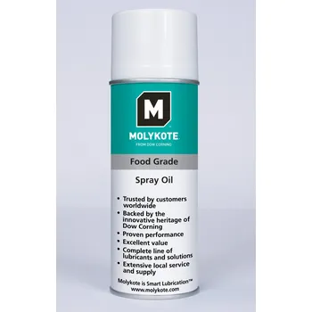 Převodový olej MOLYKOTE Food Grade Oil 400 ml sprej