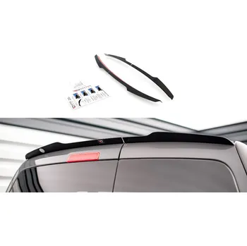 Auto-moto Prodloužení spoileru Volkswagen Caddy Mk3 Facelift carbon look