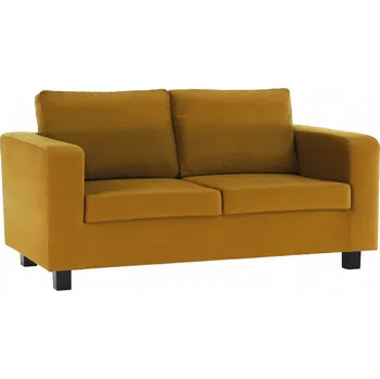 Pohovka Tempo Kondela Celočalouněná pohovka, 3-sed, hořčicová látka, LUANA