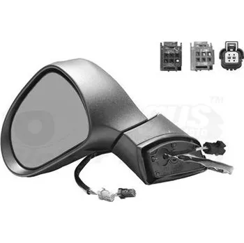 Auto zrcátko Vnější zpětné zrcátko VAN WEZEL 4029817