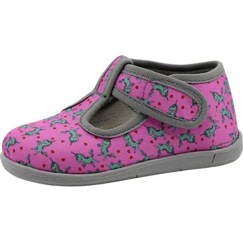 Dívčí pantofle SANTÉ Kotníkové bačkůrky, bačkory, přezůvky SANTÉ, model US/2001 růžová Velikost dětských bot: 30