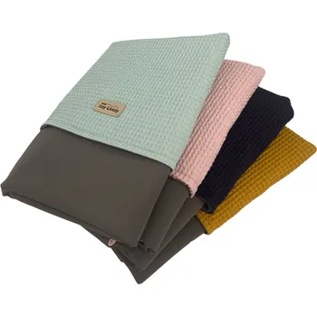 Kočárek i:zy Li:zzy Nepadací deka do vozíku - letní Barva: mint, Velikost: jednomístný Lehká deka pro letní vyjížďky