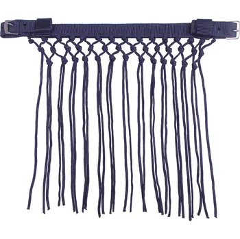 Koňská maska proti hmyzu QHP Třásně proti hmyzu QHP, navy SHETTY