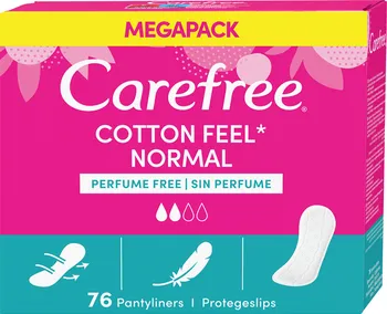 Hygienické vložky Carefree Cotton Feel Normal 56 ks