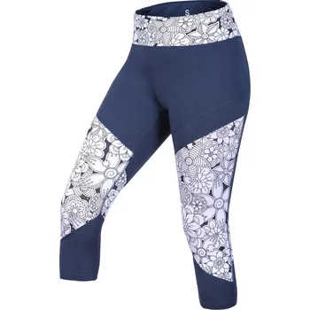 Dámské legíny Dámské 3/4 legíny Ocún Rhea 3/4 Leggings Velikost: M / Barva: modrá