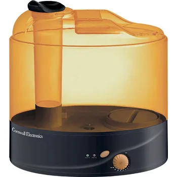 Zvlhčovač vzduchu Zvlhčovač HUMI 9L Cornwall Electronics 350ml/h (Ultrazvukový zvlhčovač HUMI od Cornwall Electronics 9 l pro udržení optimální vlhkosti v pěstební místnosti do 15m2. Je velmi tichý a s regulací výkonu.)