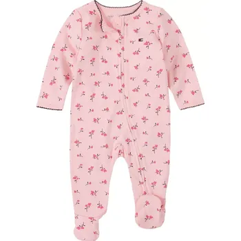 Kojenecká souprava Tommy Hilfiger overal pro holčičku Floral Coverall růžový 0 - 3 m