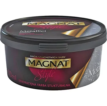 barva na zeď Sniezka Magnat Style Metallici 500 ml zlatá