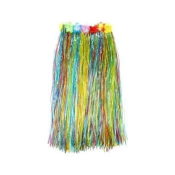 Karnevalový doplněk Havajská sukně dospělá 75 cm barevná - Hawaii