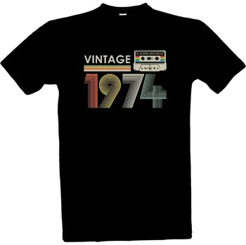 Pánské tričko Tričko s potiskem Vintage 1974, limited edition pánské