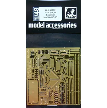 Plastikový model Hauler 1/48 M4A3 (76)W SHERMAN (HOBBYB 84806)