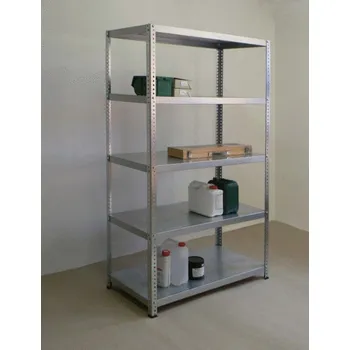 Dílenský regál Kovový regál 3000x1000x400, 6 polic + doprava zdarma