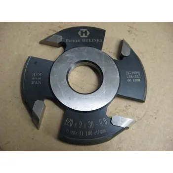 Fréza Levá čtvrtkruhová fréza vypouklá 120X 9X30-R8-HOKINKA