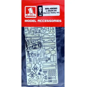 Plastikový model Brengun 1/48 L-39ZA/ZO Albatros - PE set (SP.HOBBY)