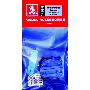 Plastikový model Brengun 1/144 German Staff Car Cabrio (resin kit)