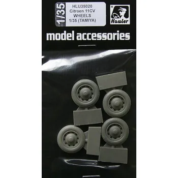 Plastikový model Hauler 1/35 Citroen 11CV wheels set (TAM)