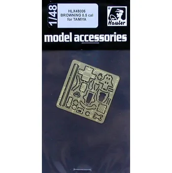 Plastikový model Hauler 1/48 0,5cal. Browning (set for TAMIYA kit)